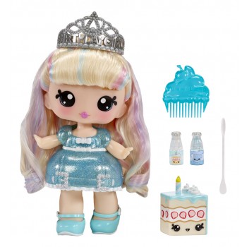 MGA Entertainment Yummiland Large Doll + Lipgloss Pet - Callie Birthday Cake