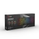 SAVIO Mechanical Keyboard BLACKOUT Blue (Outemu Blue), black SAVIO Mechanical Keyboard BLACKOUT Blue (Outemu Blue), black