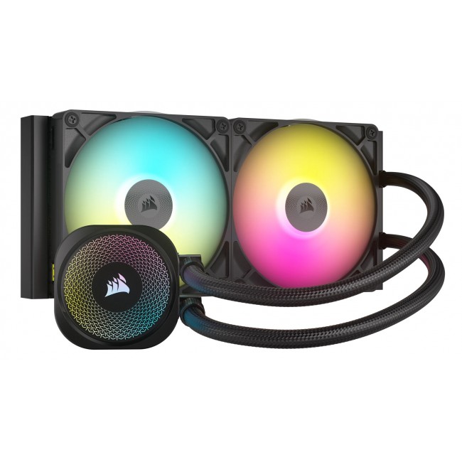 Corsair iCUE LINK TITAN RX RGB Processor All-in-one liquid cooler 14 cm Black 1 pc(s) Corsair iCUE LINK TITAN RX RGB Processor All-in-one liquid cooler 14 cm Black 1 pc(s)