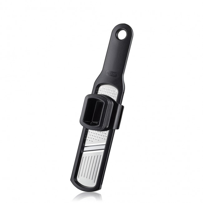 GEFU 50472 grater Flat grater Black, Stainless steel