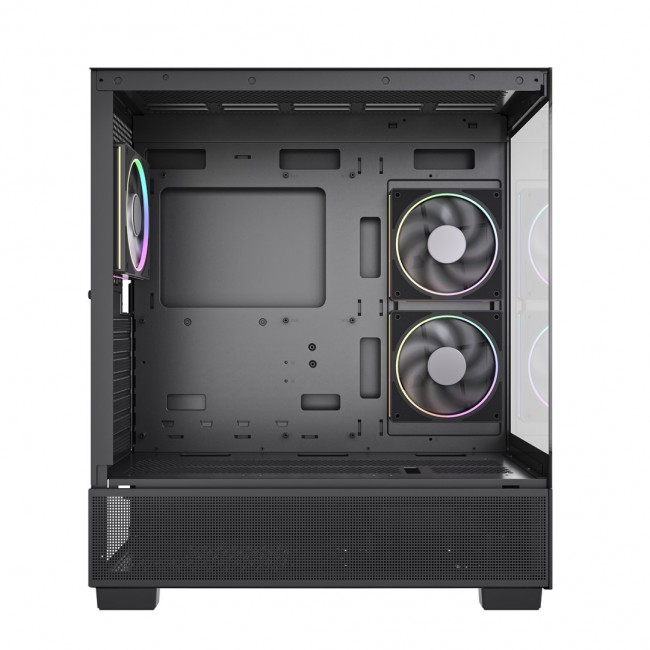 Gembird Gaming case Fornax X550 aquarium type, ATX, 2x USB 3.2 + 1x USB type-C, black Gembird Gaming case Fornax X550 aquarium type, ATX, 2x USB 3.2 + 1x USB type-C, black
