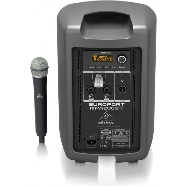 Behringer EUROPORT MPA200BT Public Address (PA) speaker 2-way