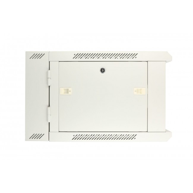 Extralink Rackmount cabinet 6U 600x600 AZH Gray wall mounted, swing type