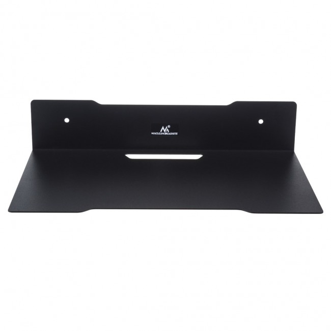 Maclean decoder wall shelf, single, max. 5kg, steel, MC-122 Maclean decoder wall shelf, single, max. 5kg, steel, MC-122