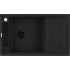 1-bowl magnetic granite sink with drainer