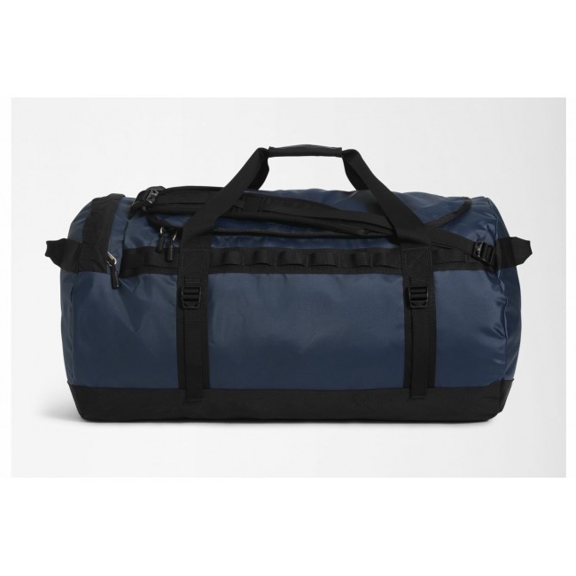 The North Face Base Camp Duffel L duffel bag 95 L Polyester Black, Navy The North Face Base Camp Duffel L duffel bag 95 L Polyester Black, Navy