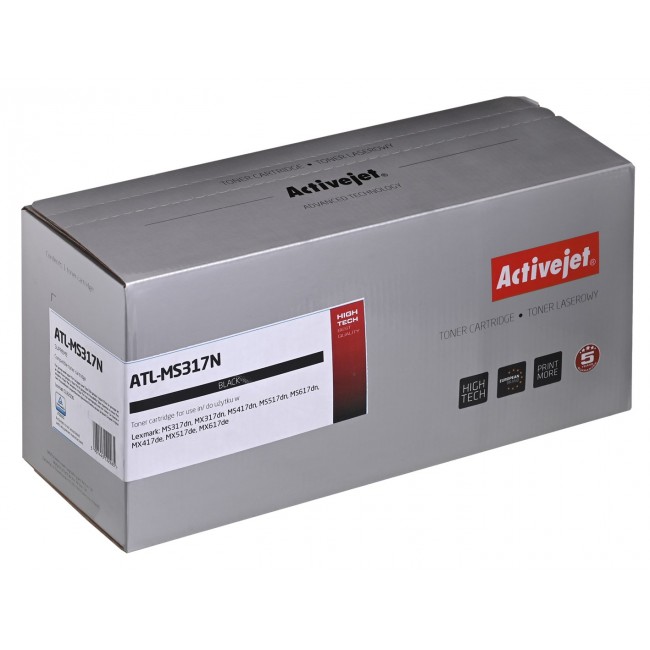 Activejet ATL-MS317N Toner (replacement for Lexmark 51B2000, Supreme 2,500 pages black) Activejet ATL-MS317N Toner (replacement for Lexmark 51B2000, Supreme 2,500 pages black)