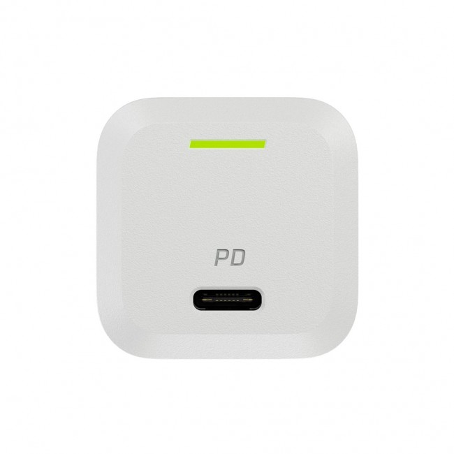 USB Charger Green Cell PowerGaN 33 W PD 3.0 QC 3.0 1x USB-C white USB Charger Green Cell PowerGaN 33 W PD 3.0 QC 3.0 1x USB-C white