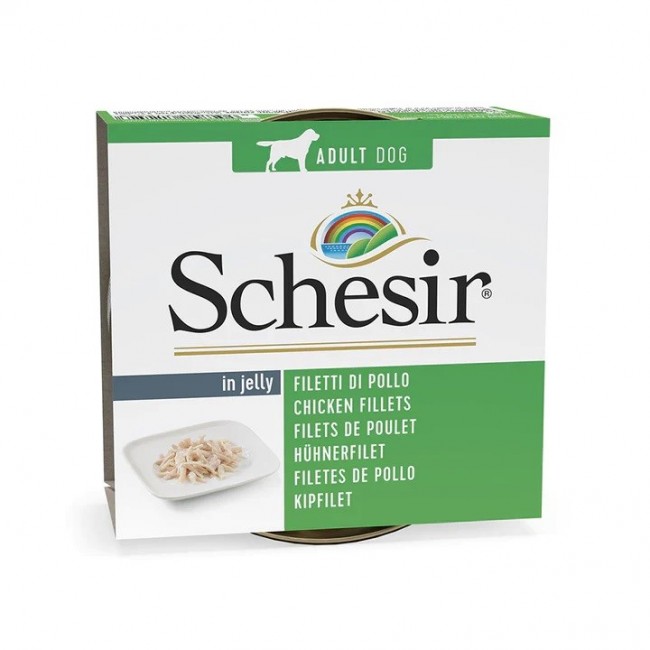 SCHESIR in jelly Chicken - wet dog food - 150 g SCHESIR in jelly Chicken - wet dog food - 150 g