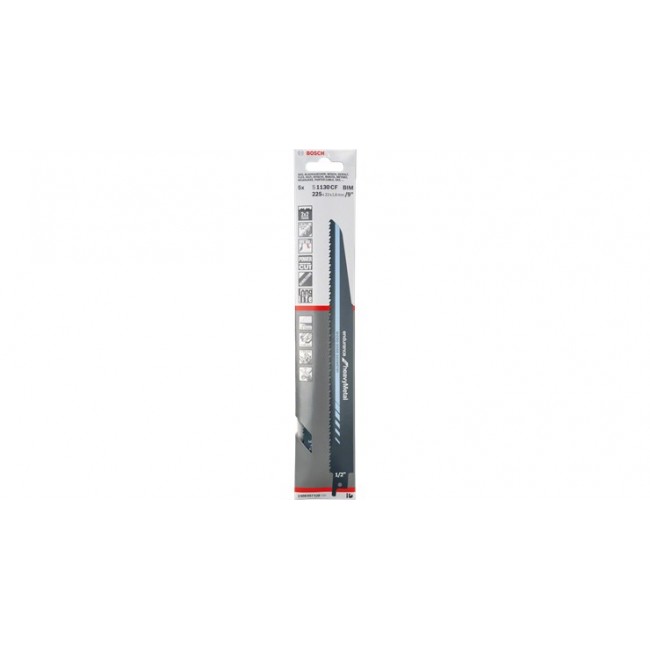 Bosch S 1130 CF Endurance for Metal Sabre Saw Blades Bosch S 1130 CF Endurance for Metal Sabre Saw Blades