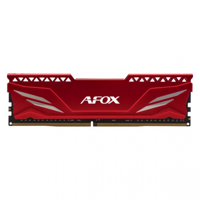 AFOX GAMING DDR4 16GB 3200MHZ CL16 RANK1 XMP2 RED