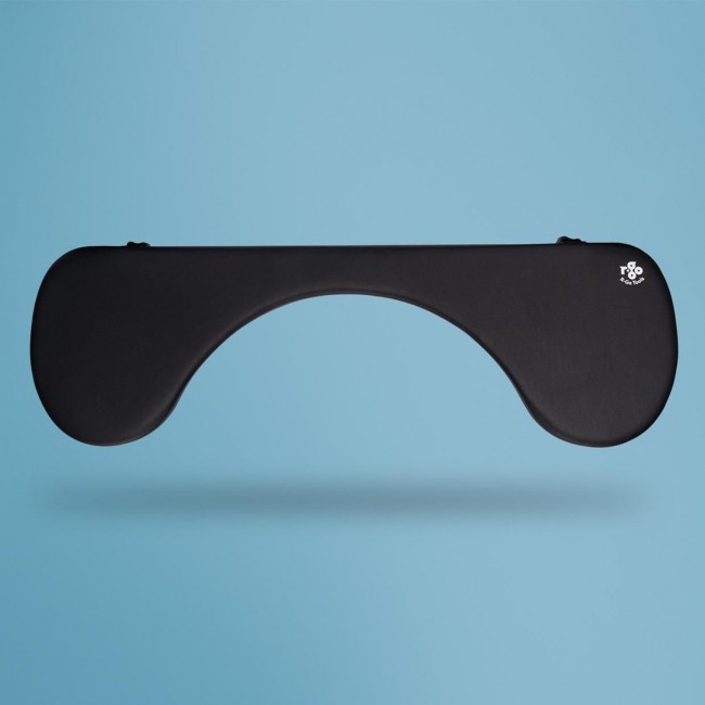 R-Go Tools Armrest R-Go, ergonomic, symmetrical, with abdominal cutout, soft foam, black R-Go Tools Armrest R-Go, ergonomic, symmetrical, with abdominal cutout, soft foam, black
