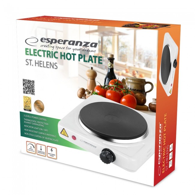 Esperanza EKH013W White Electric stove