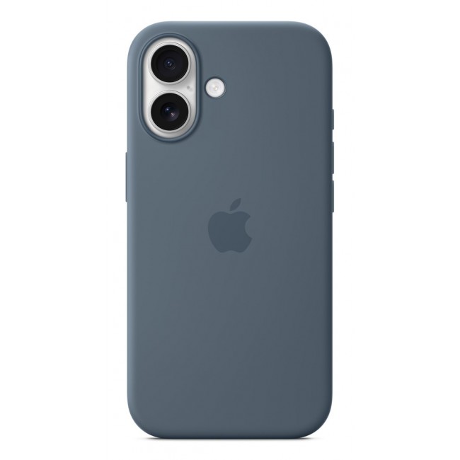 Apple iPhone 17 Silicone Case with MagSafe Anchor Blue