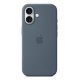 Apple iPhone 17 Silicone Case with MagSafe Anchor Blue