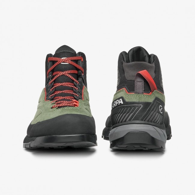 Scarpa RAPID XT MID GTX WOMAN, 37.5, Birch Green - Coral
