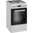 Beko FSE52323DWD cooker Freestanding cooker Electric Gas White Beko FSE52323DWD cooker Freestanding cooker Electric Gas White
