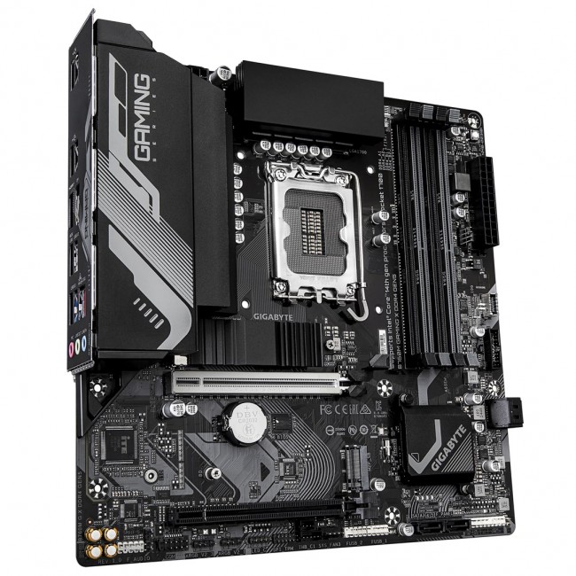 GIGABYTE B760M GAMING X DDR4 GEN5 Motherboard - Supports 14th Gen. Intel Core CPUs, 8+1+1 phases VRM, up to 3200MHz DDR4, 2xPCIe 4.0 M.2, 2.5 GbE LAN, USB 3.2 Gen 1