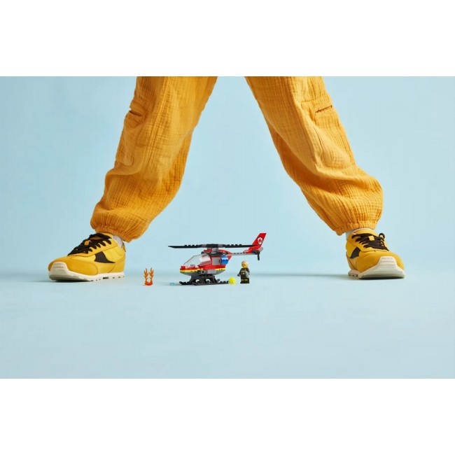 LEGO CITY 60411 FIRE RESCUE HELICOPTER