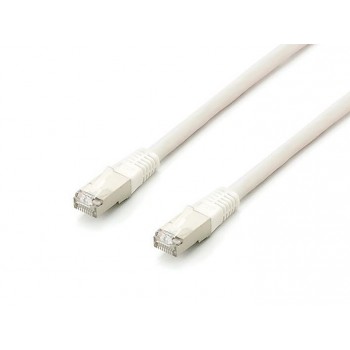 Equip Cat.6A Platinum S/FTP Patch Cable, White, 0.25m, 10pcs/set