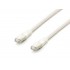 Equip Cat.6A Platinum S/FTP Patch Cable, White, 0.25m, 10pcs/set