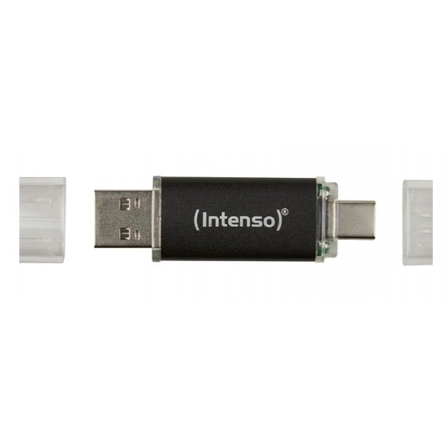 Intenso Twist Line USB flash drive 256 GB USB Type-A / USB Type-C 3.2 Gen 1 (3.1 Gen 1) Anthracite Intenso Twist Line USB flash drive 256 GB USB Type-A / USB Type-C 3.2 Gen 1 (3.1 Gen 1) Anthracite