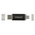 Intenso Twist Line USB flash drive 256 GB USB Type-A / USB Type-C 3.2 Gen 1 (3.1 Gen 1) Anthracite
