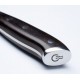 Cleaver Kohersen Elegance Ebony Wood Damascus steel cleaver 16.5 cm Cleaver Kohersen Elegance Ebony Wood Damascus steel cleaver 16.5 cm