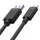 UNITEK USB CABLE USB-A USB-C 25CM, Y-C480BK UNITEK USB CABLE USB-A USB-C 25CM, Y-C480BK