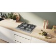 Bosch Serie 4 PGH6B5K90 hob Stainless steel Built-in 60 cm Gas 4 zone(s)