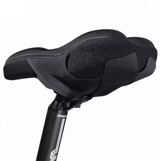 Rockbros LF047-S Bike saddle cover M Silicone + memory foam Black