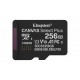 Kingston Technology 256GB micSDXC Canvas Select Plus Gen3 150R A1 Single Pack w/o ADP Kingston Technology 256GB micSDXC Canvas Select Plus Gen3 150R A1 Single Pack w/o ADP