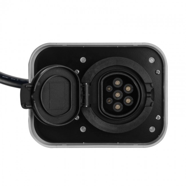 GREEN CELL WALLBOX EV POWERBOX 22KW WITH SOCKET & RFID GREEN CELL WALLBOX EV POWERBOX 22KW WITH SOCKET & RFID