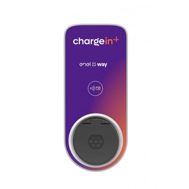 Enel X JuiceBox Plus 3.0 socket Type 2 22kW, three-phase wifi+cellular with Global SIM MVNO, RFID card included, EMM backend Enel X JuiceBox Plus 3.0 socket Type 2 22kW, three-phase wifi+cellular with Global SIM MVNO, RFID card included, EMM backend