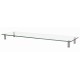 Gembird MS-TABLE-GL-01 Glass monitor stand, large Gembird MS-TABLE-GL-01 Glass monitor stand, large