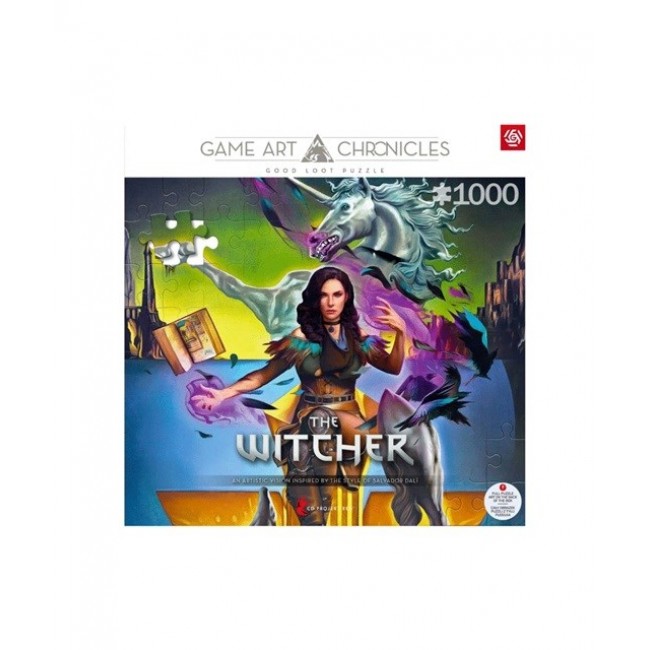 Good Loot Game Art Chronicles Puzzle: The Witcher Yennefer & Salvador Dali (1000 elements) Good Loot Game Art Chronicles Puzzle: The Witcher Yennefer & Salvador Dali (1000 elements)