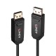 Lindy 10m Fibre Optic Hybrid DP 2.0 UHBR10 Cable