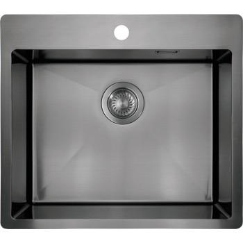 Steel sink 1-chamber