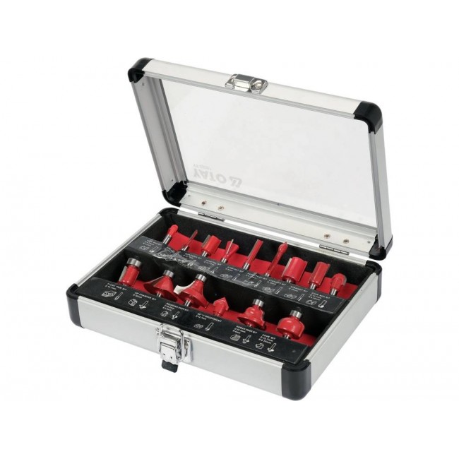 Yato YT-68007 router bit Bit set 15 pc(s) Yato YT-68007 router bit Bit set 15 pc(s)