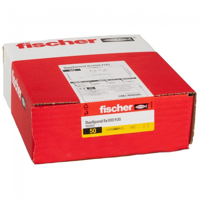 Fischer 562153 screw anchor / wall plug 50 pc(s) Expansion anchor 100 mm Fischer 562153 screw anchor / wall plug 50 pc(s) Expansion anchor 100 mm
