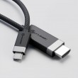 ALOGIC FUCHD2-SGR video cable adapter 2 m HDMI Type A (Standard) USB Type-C Grey