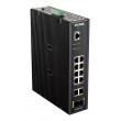 D-Link 12-Port L2 Industrial Smart Managed Switch with 10 x 1GBaseT(X) & 2 x SFP