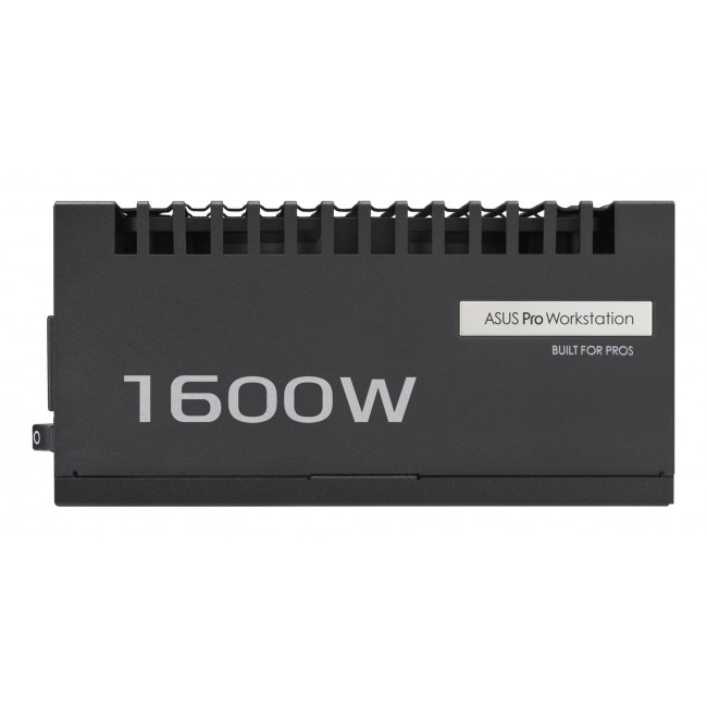 ASUS Pro WS 1600W Platinum power supply unit 20+4 pin ATX ATX Black