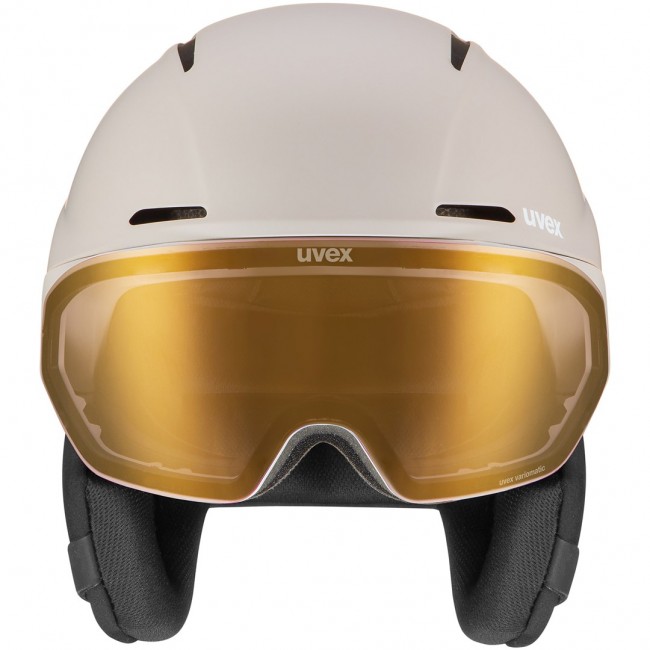 UVEX Horizon V MAG white matt ski helmet, size 56 59