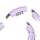 Hula Hop HMS HHM13 with magnets, weight and counter purple