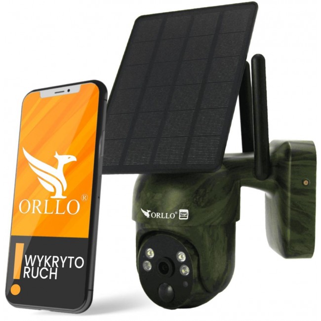 Orllo Wireless 4G LTE Rotating IP Camera with Solar Panel ORLLO TZ1 MORO Orllo Wireless 4G LTE Rotating IP Camera with Solar Panel ORLLO TZ1 MORO