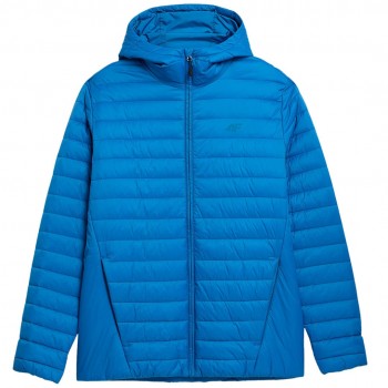 Men's down jacket 4F blue 4FSS23TDJAM085 33S