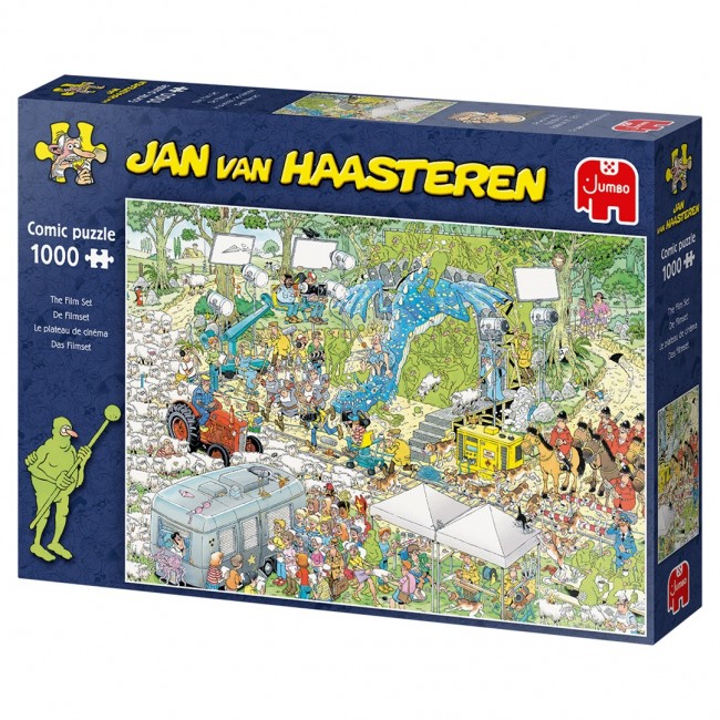 Jan van Haasteren The TV Studios 1000 pcs Jigsaw puzzle 1000 pc(s) Comics