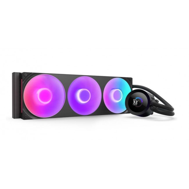 NZXT Kraken Plus 360 RGB Processor All-in-one liquid cooler Black 1 pc(s) NZXT Kraken Plus 360 RGB Processor All-in-one liquid cooler Black 1 pc(s)