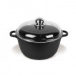 Maestro MR-4620C Pot with lid 20 cm 2,1 l Black